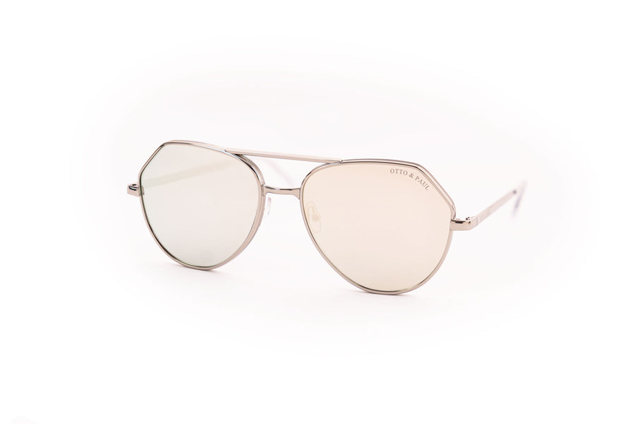 Sonnenbrille ‹The 2nd› silber vollverspiegelt